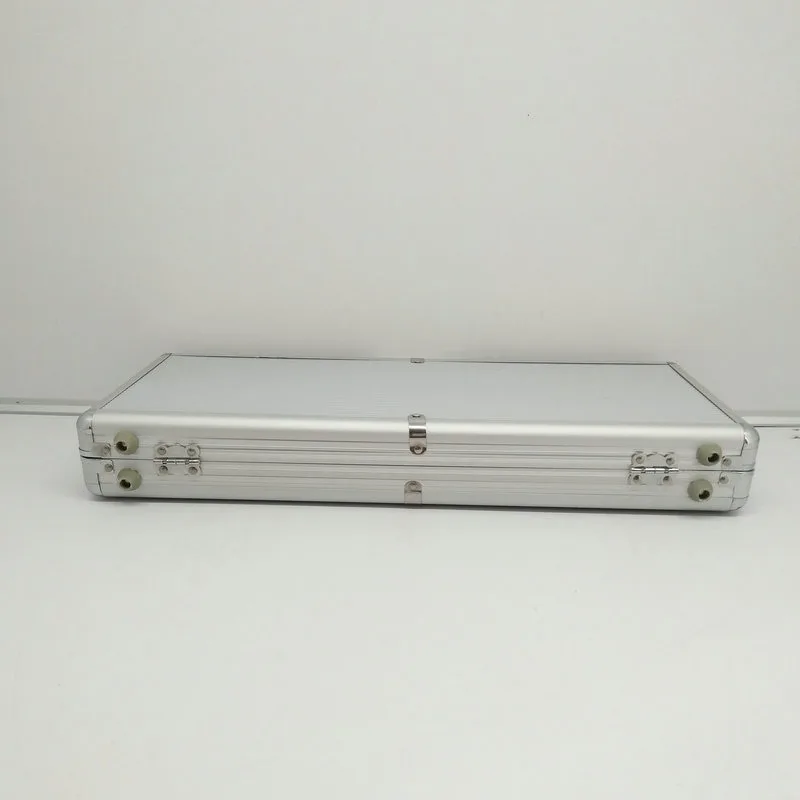 

500 Yards Silver Black Aluminum Alloy Chip Case Portable Tool Case Aluminum Case Chip Cases