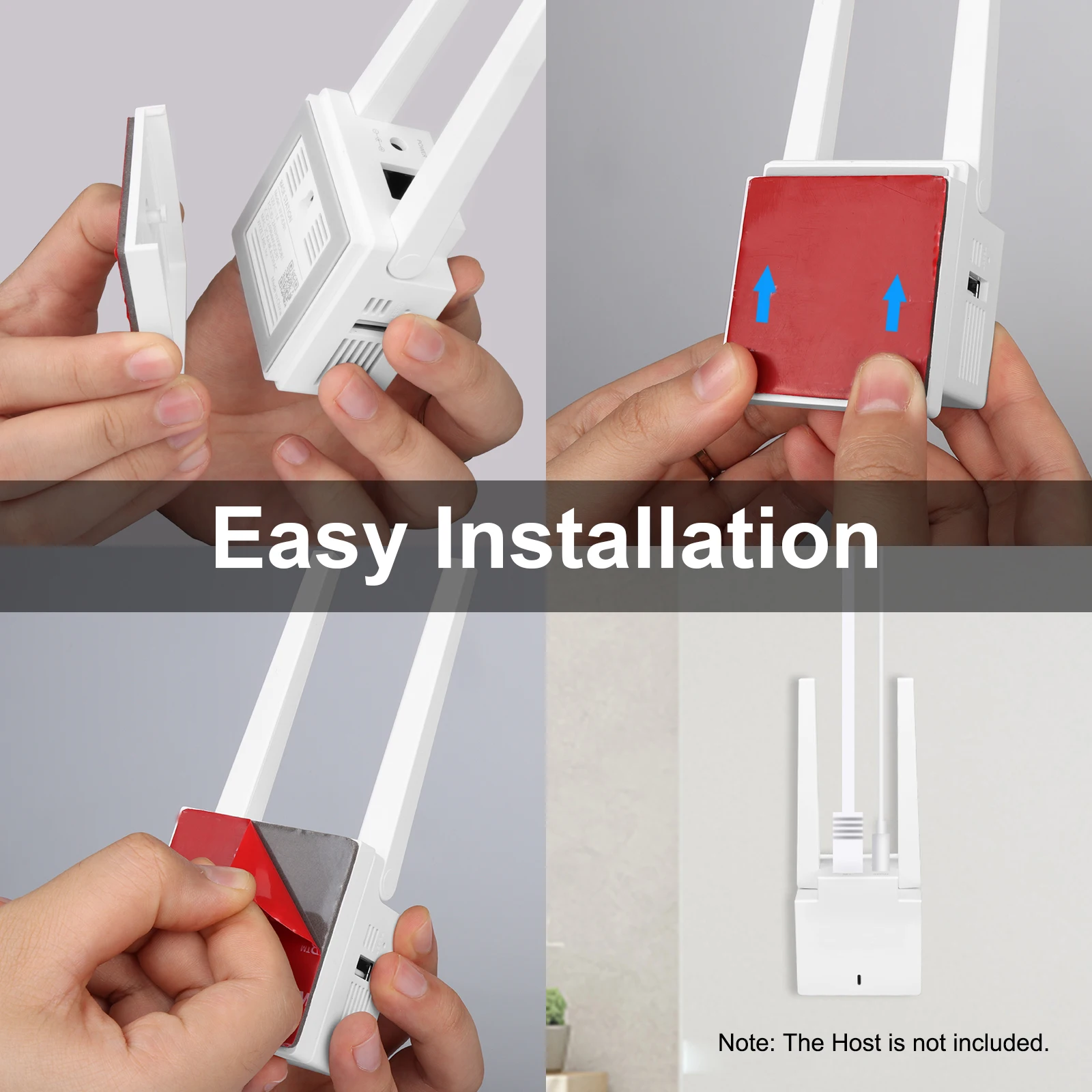 

Adhesive Wall Mount Compatible with Wyze Cam Outdoor Base Station Holder Strong Adhesive Mount No Drilling Needed