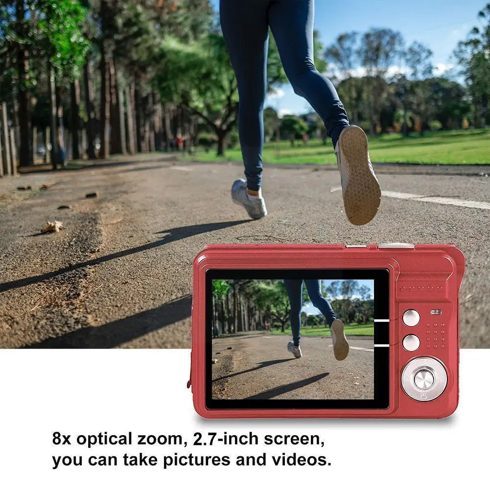 

Digital Camera Tft Lcd Display Video Camera 18mp 720p 8x Zoom Anti-shake Camcorder For Cmos 2.7 Inch Micro Camera Video T8r2