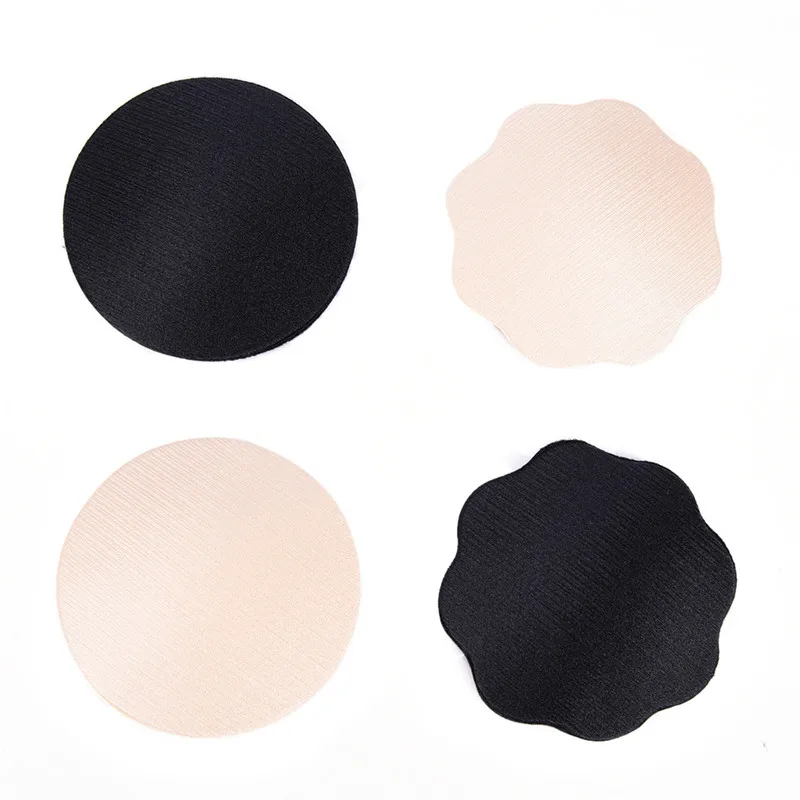 

1 pair Silicone Nipple Cover Skin Adhesive Reusable Invisible Breast Petals Bra Pad for Party Dress