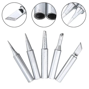 Набор металлических наконечников для паяльника 900M-T 42 мм, 5 шт., для ремонтных инструментов припой Hakko