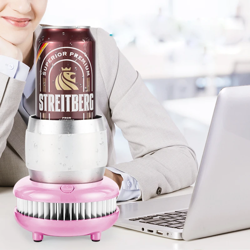 Двойной переносной мини холодильник 12 В 220 Электрический летний кулер для