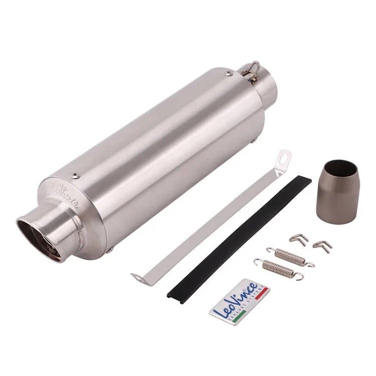 

Adapted to motorcycle Kawasaki Z900 Z1000ninja 400 250, modified leovince exhaust pipe 38-51mm