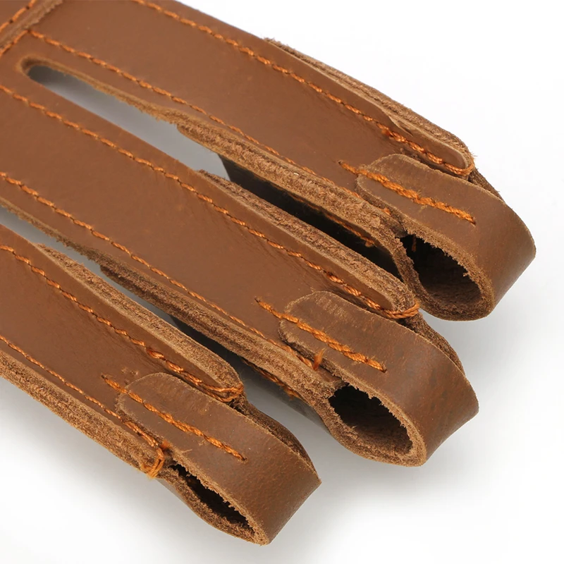 

Кожаные перчатки для стрельбы из лука с 3 пальцами