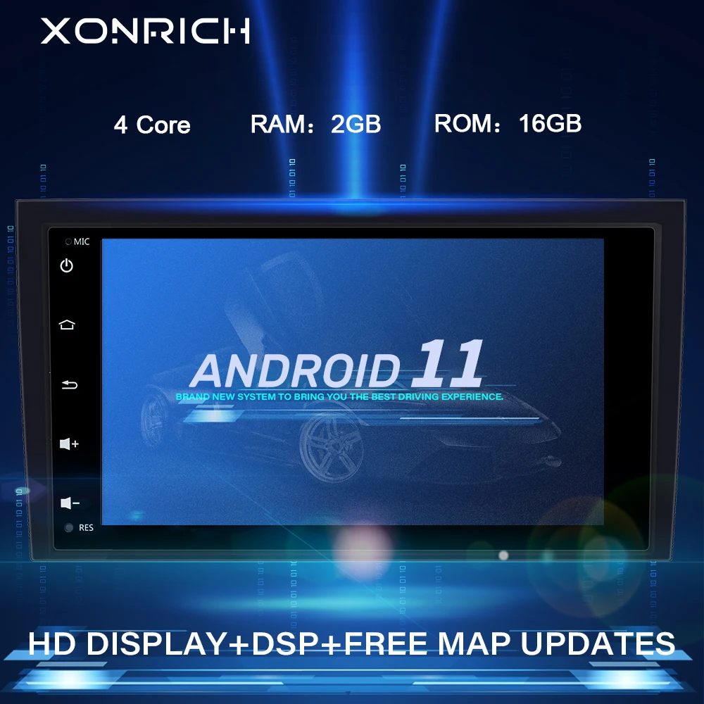 Автомагнитола 2 Din Android 11 для Audi A4 B6 B7 S4 RS4 SEAT Exeo 2002-2008 GPS-навигация стерео головное