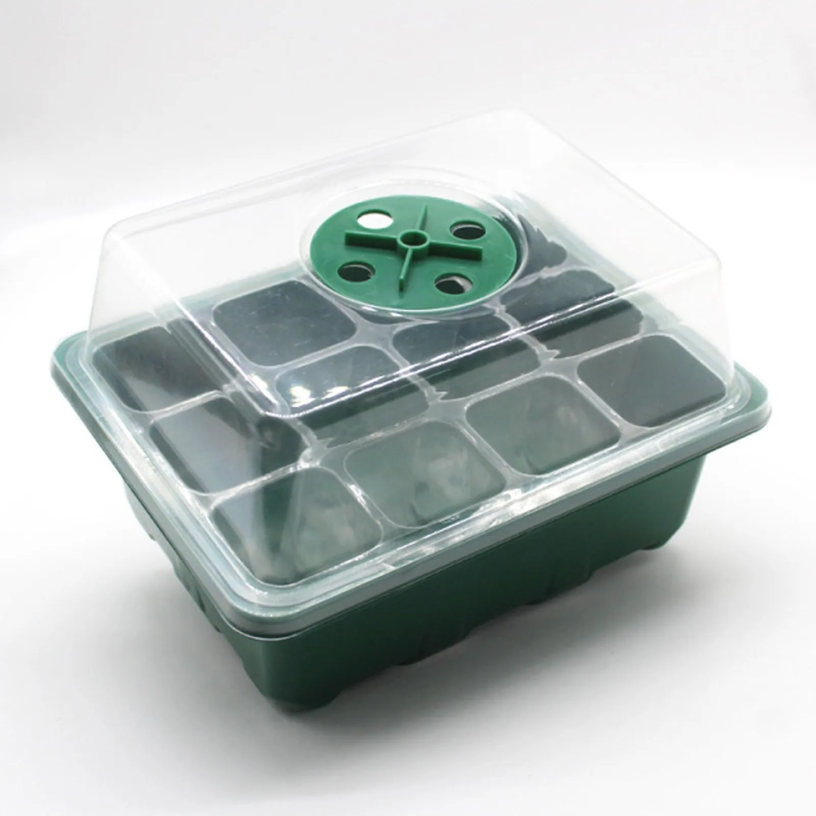 

Macetas humectantes para jardn y guardera, caja semillero para vivero, bandeja para jardn, C50, 1 unidad
