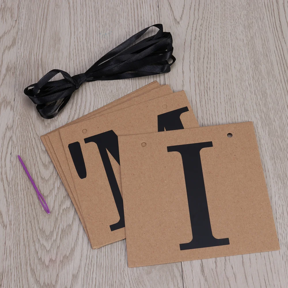 

Graduation Bunting Banner I'm Done Letter Crowns Design Decorations