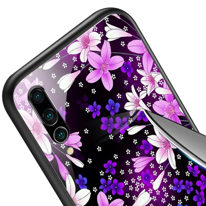 Fashion Luxury Phone Case for Huawei Enjoy 9s Tempered Glass Cover Mate20 Lite Pro Nova 2 3i 4 P Smart+ P20 P30 Honor Play Shell | Мобильные