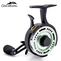 camekoon inline ice fishing reel 2 51 ultra smooth coil 31 stainless steel bbs magnetic drop speed system for winter fishing