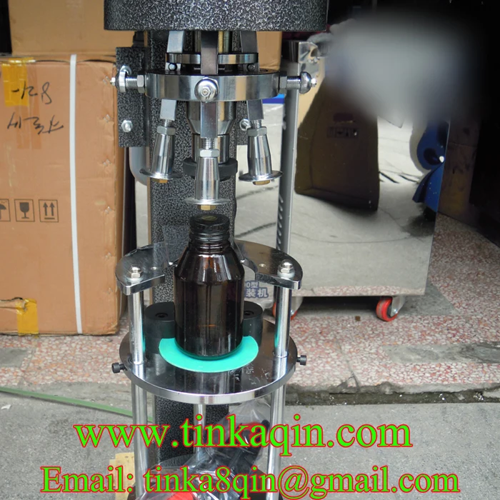 DK-50/D metal anti-theft cover lock machine Aluminum cover sealing machine Oral liquid bottle sealing machine bottle Sealer Lock