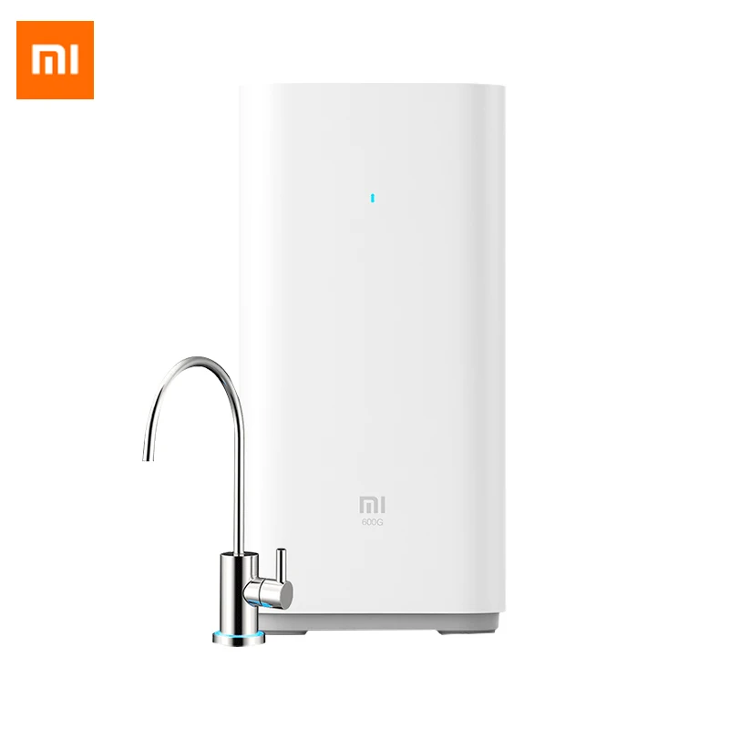 Xiaomi mi, умный очиститель воды, 600 г, для кухни, обратный осмос, Интеллектуальный монитор, очиститель воды, приложение mi jia