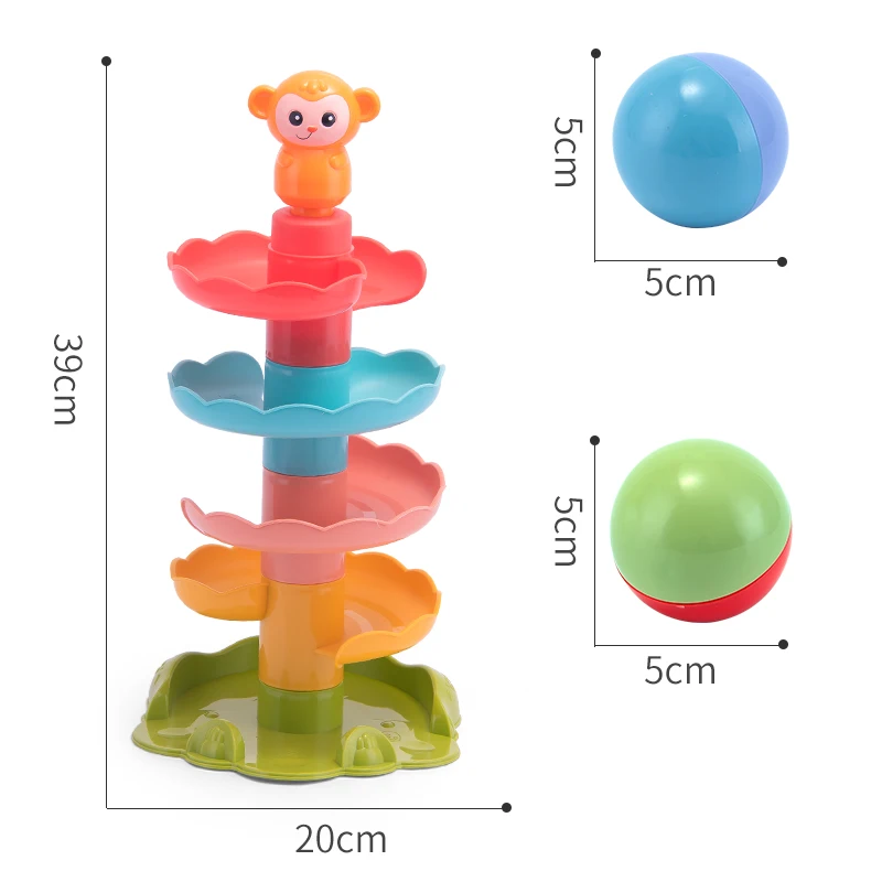 

Montessori Stacking Toys For Babies From 0 12 Months Toddler Stacking Blocks Games For Baby Boy Girl 1 Year Old Baby Stack Tower