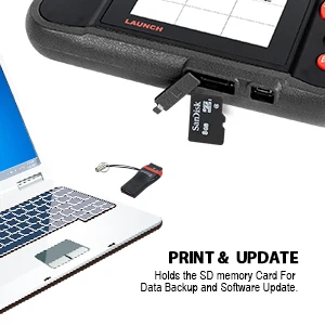 Диагностический инструмент LAUNCH X431 Creader VIII OBD2 считыватель кодов OBDII OBD EPB Oil SAS reset PK