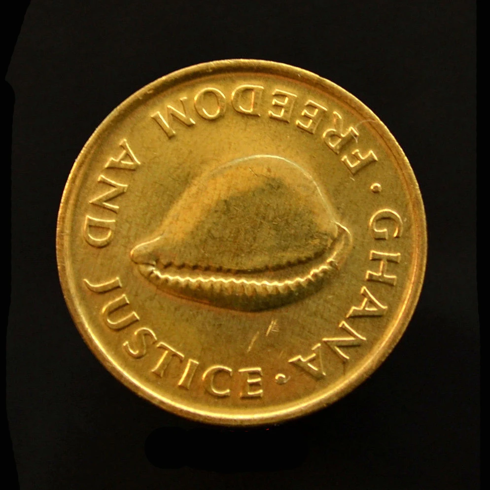 Оригинальные монеты 1984 года из Ганы 1 цент серия Cedis африканские 100% Новинка