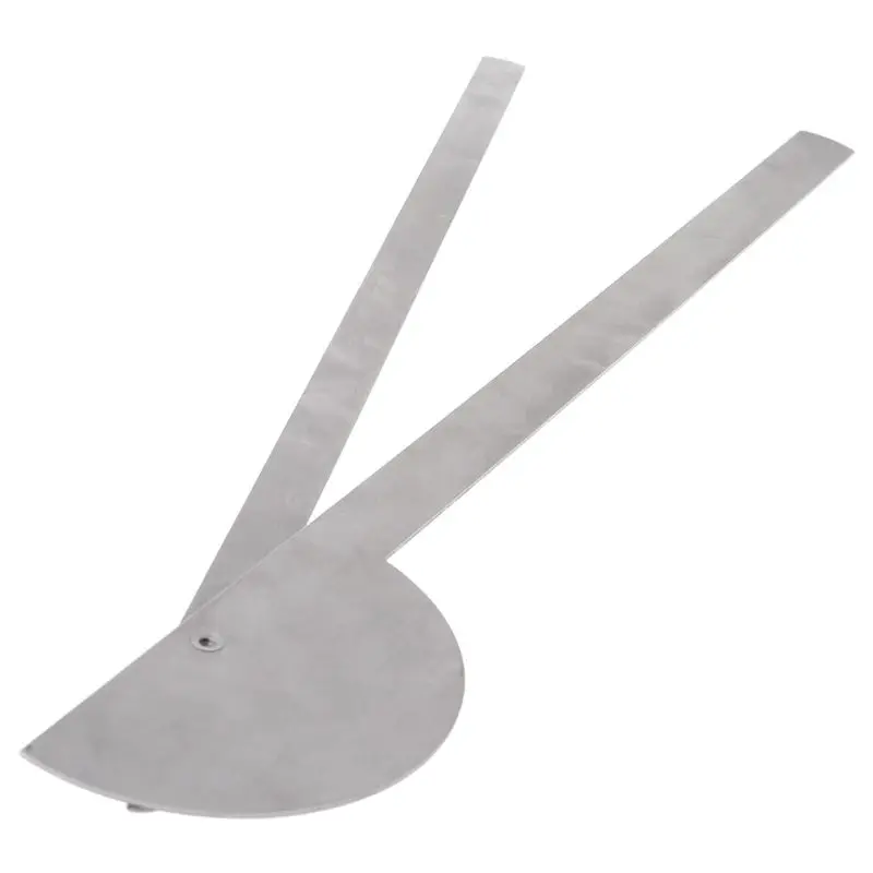 

Stainless Steel Angle Ruler 180 degree Protractor Finder Arm Measuring Tool Y5JA