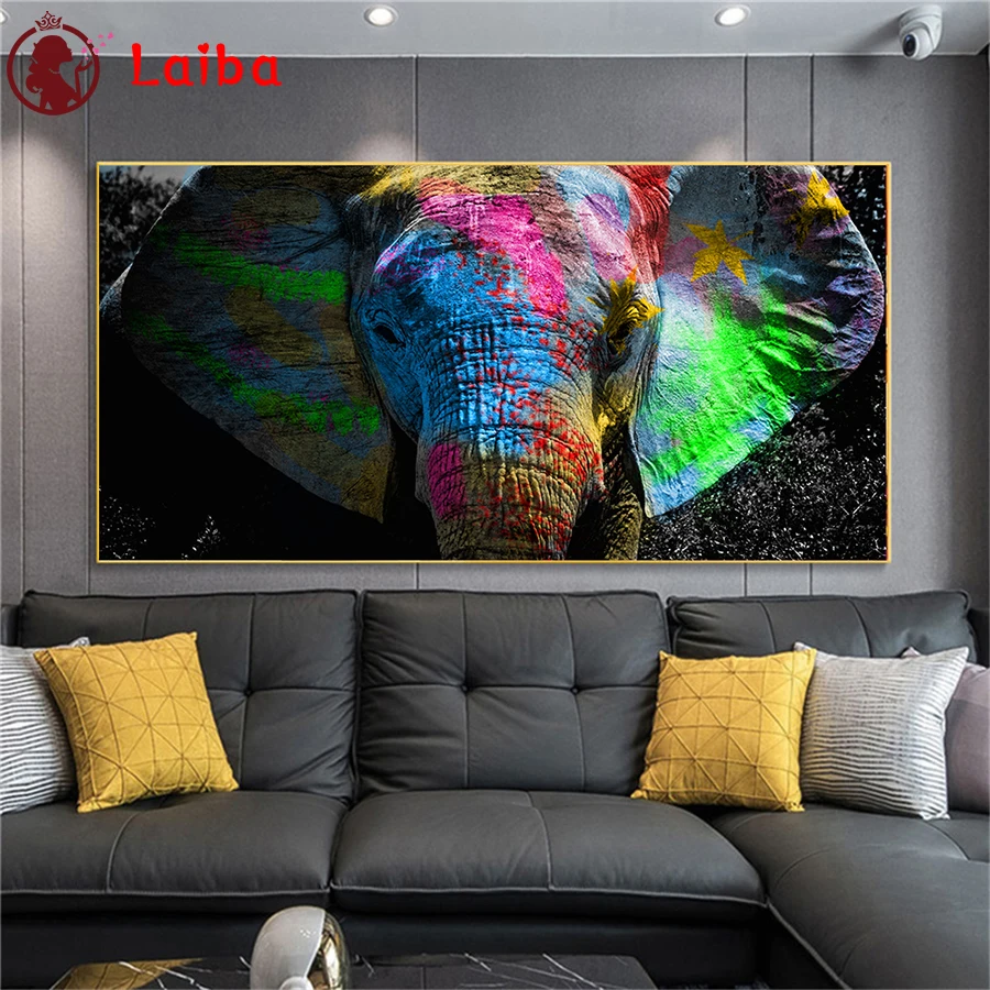 

Набор для алмазной вышивки «Слон»