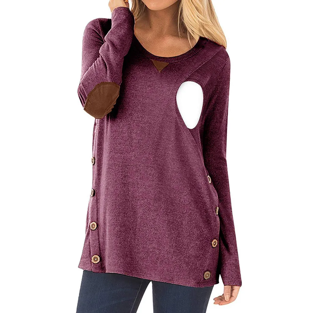 ARLONEET Одежда для беременных осень зима Повседневная Женская одежда кормящих