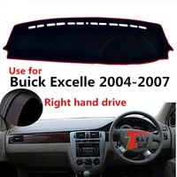 taijs factory classic anti uv leather car dashboard cover for buick excelle 2004 2005 2006 2007 right hand drive