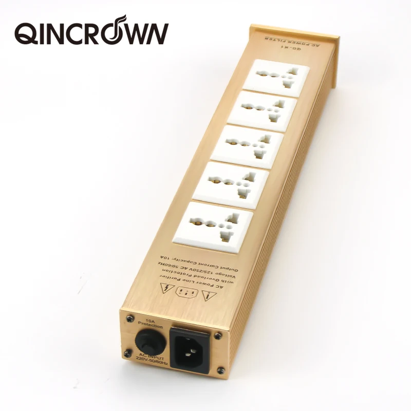 HIFIDIY LIVE QG-K1 QG-K2 HIFI аудио Мощность фильтр разъем HiFi мощность фильтровальная установка гнездо Schuko