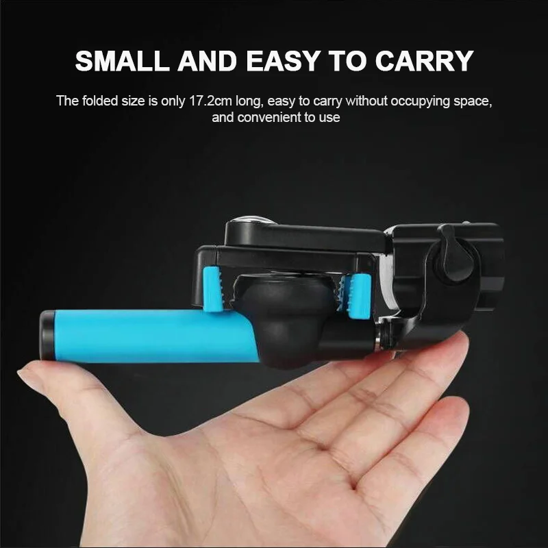 Новая электрическая портативная беспроводная Bluetooth селфи-Палка с поворотом на 360