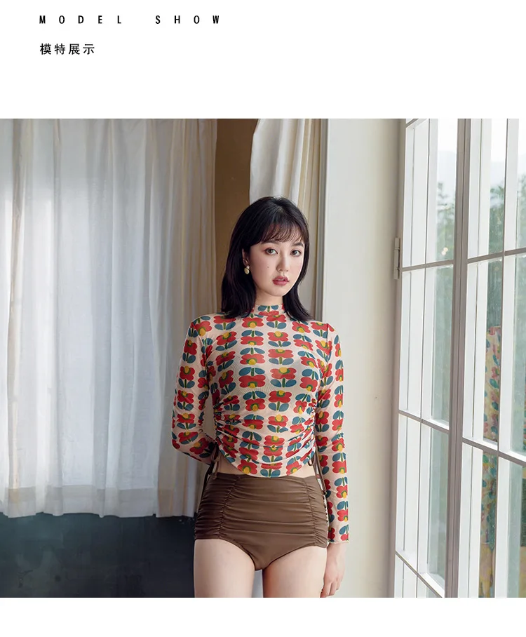 Пикантное женское бикини Rashguard женский купальный костюм летняя женская одежда с