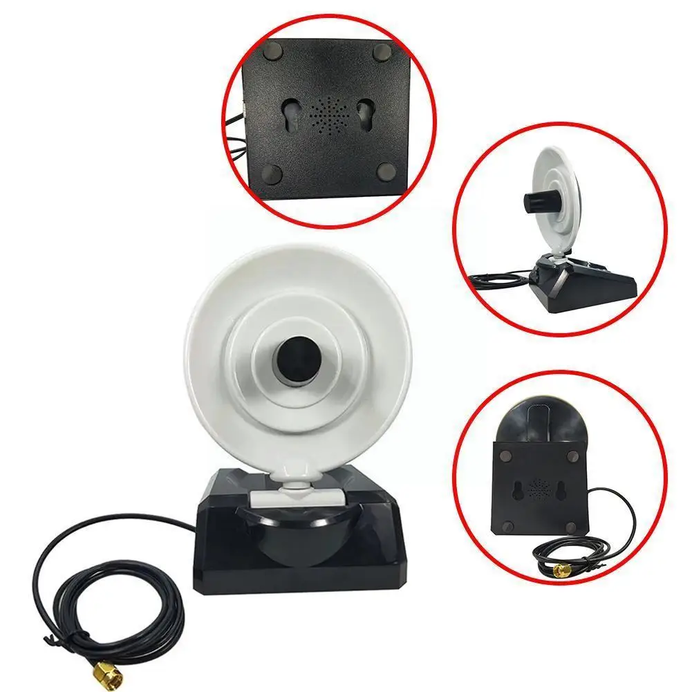 

Wifi Antenna 2.4ghz Antenna High Gain 10dbi Rp-sma Wifi Wlan Router Antenna Wireless Male Cable With Rg174 Directional G7n0