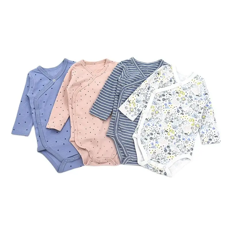 0-24 Months Baby Bodysuit Long Sleeve Printed Autumn Spring Newborn Onesie Infant Boys Clothes Girl Clothing | Детская одежда и