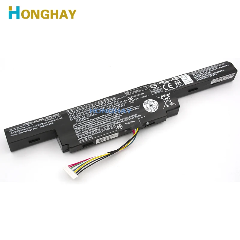 Оригинальный аккумулятор HONGHAY AS16B5J AS16B8J для ноутбука Acer Aspire серия 662 15 6 дюйма 3ICR19/-2