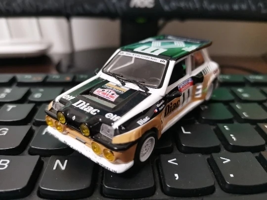 Из печати 1/43 специальный литой металл 1982 ралли модель автомобиля домашний дисплей Коллекция игрушек для детей