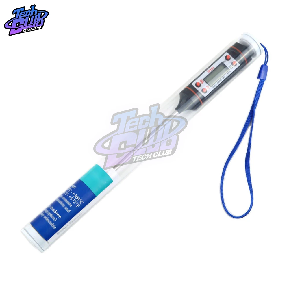 Электронный цифровой термометр кухонная метеостанция с датчиком температуры