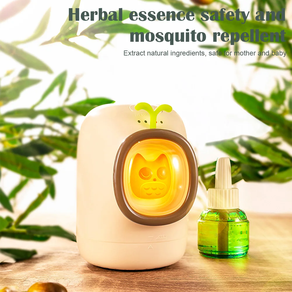 

Owl Mosquito Repellent USB Mosquito Repellent Night Light Mute LED Anti-Mosquito Night Light Household Mosquito Repellent Lamp