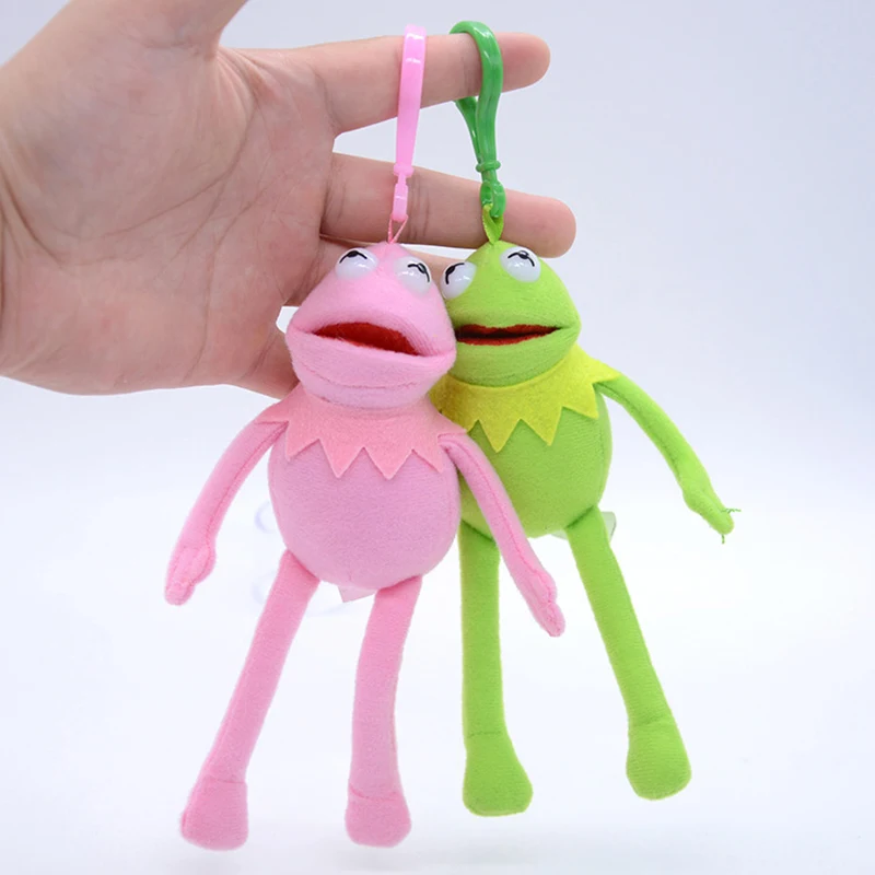 15 см Улица Сезам Кермит Лягушка зеленая розовая кавайные Мультяшные животные