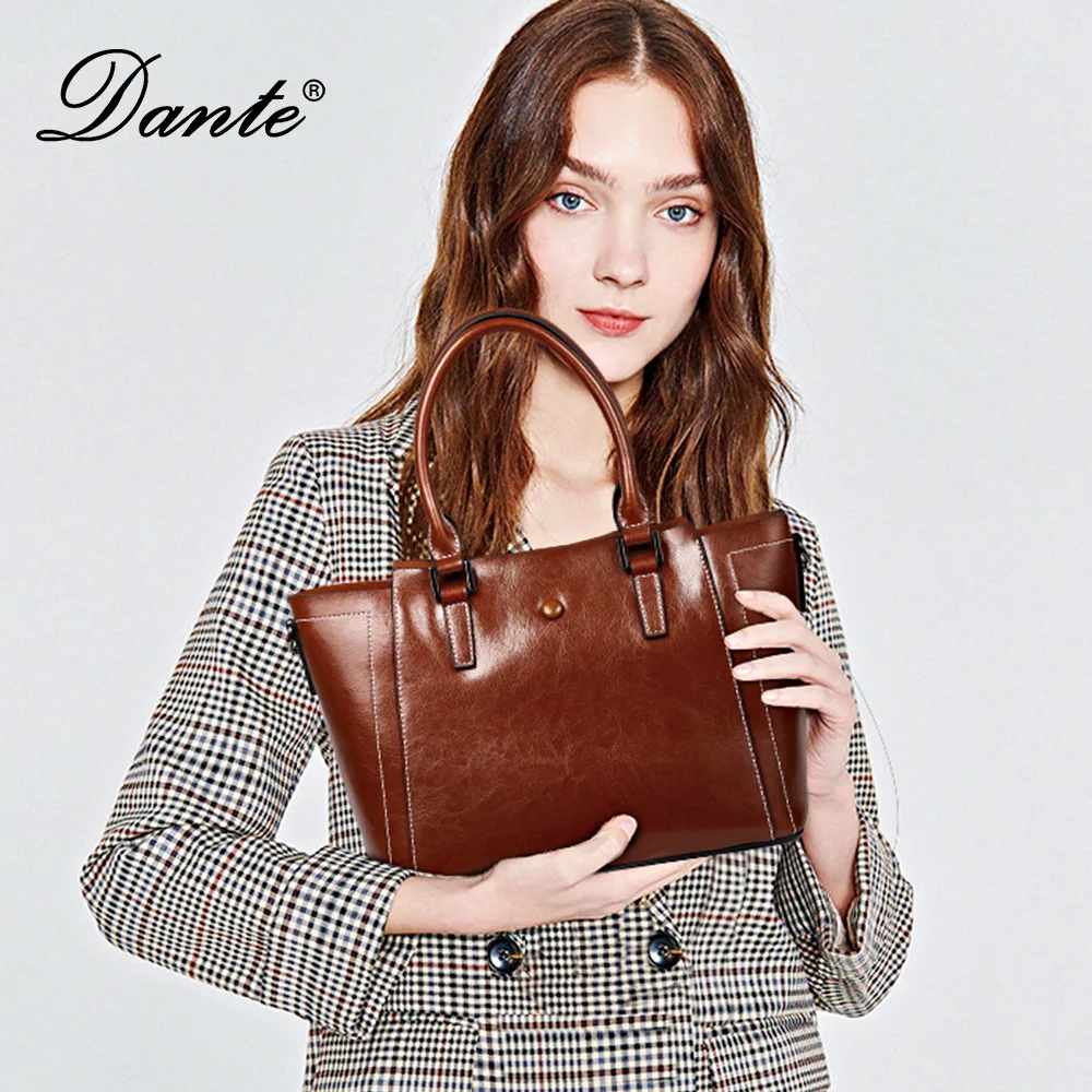 Dante женская сумка кожа коровы сумки через плечо модные высокое качество