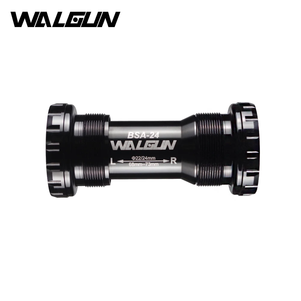 

WALGUN Threaded BSA 22mm 24mm Ceramic bike Bottom Brackets Road MTB Mountain Bike BSA24 BB for Ultegra XT GXP Bicycle Crankset