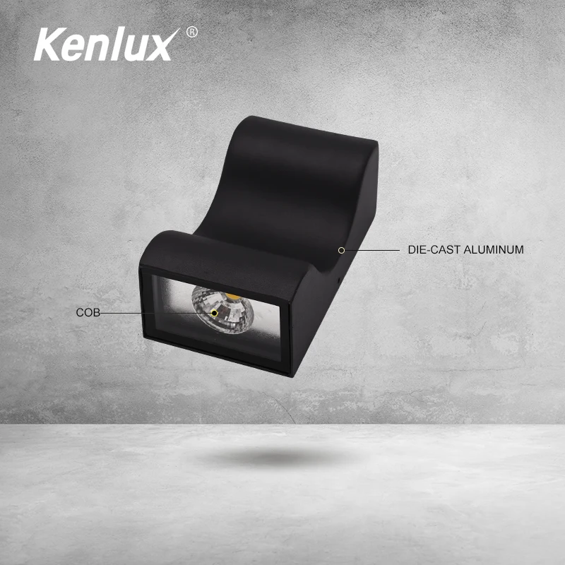 Светодиодный настенный светильник наружная Водонепроницаемая настенная