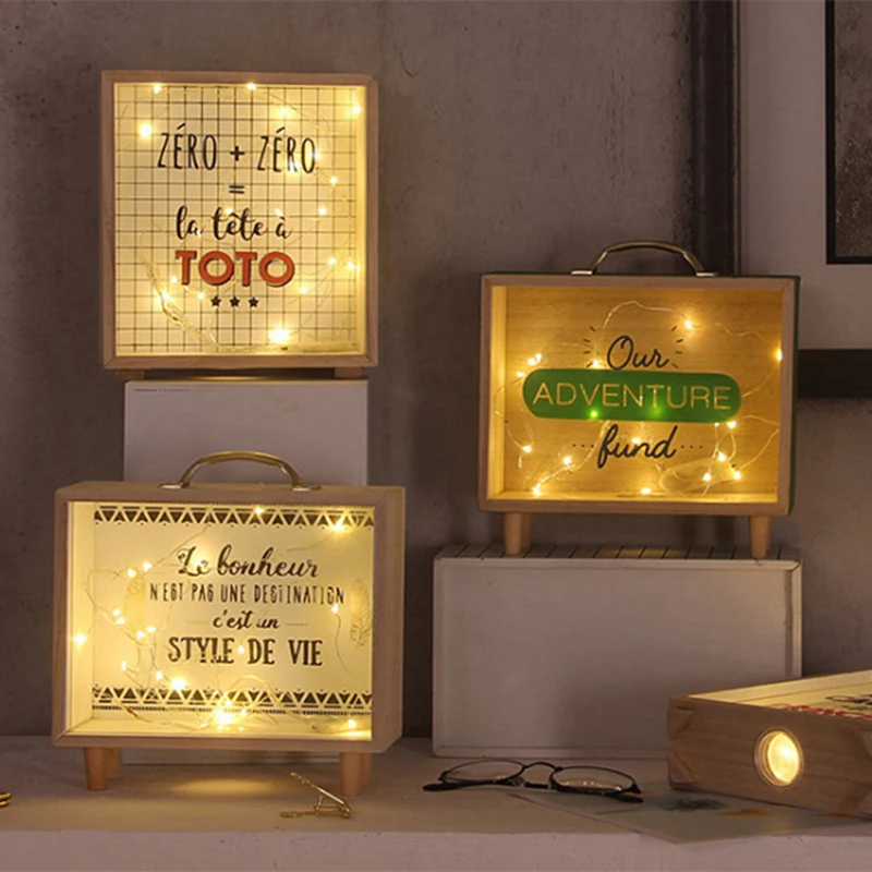 Деревянные копилки для денег домашний декор подарок детские | Дом и сад