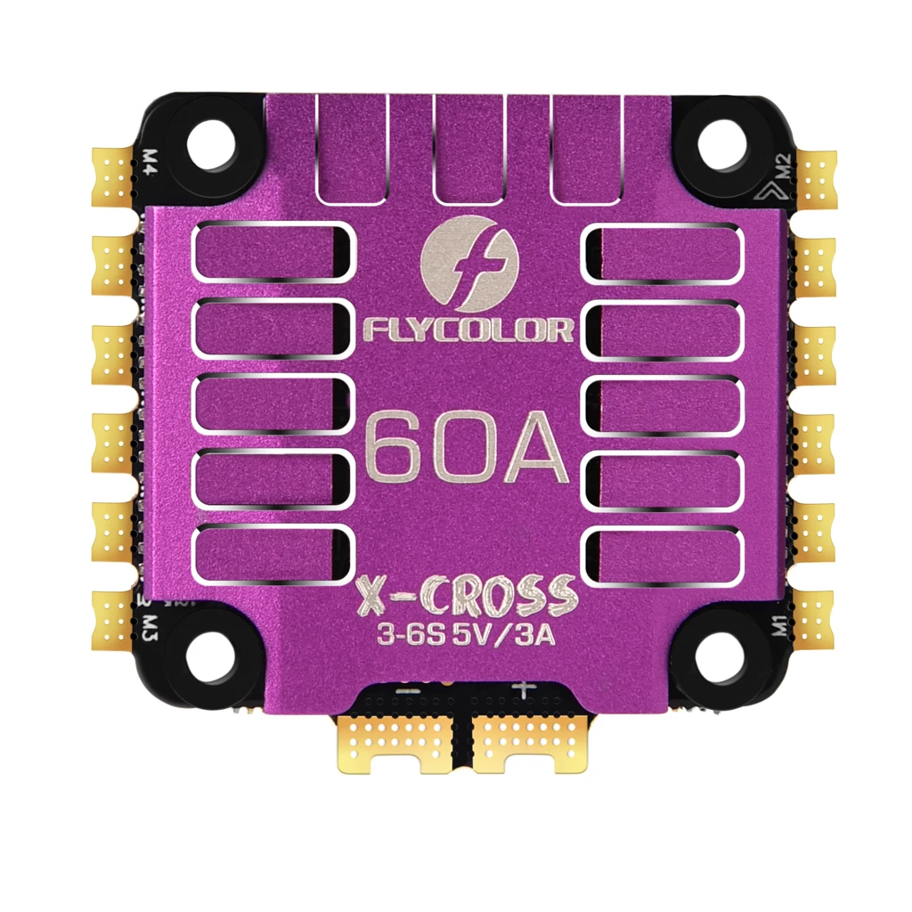 

60A 4IN1 Aircraft ESC Shock-Absorbing Design RC Controller Accessory