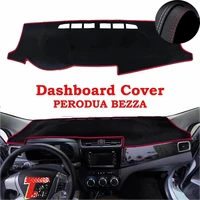 taijs factory new quality anti cracking leather car dashboard cover for perodua bezza left hand drive