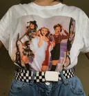 Kuakuayu HJN 90s в винтажном стиле; Модные Clueless футболка для женщин Tumblr Мода милый эстетический гранж футболка Clueless для мужчин Графический Футболка