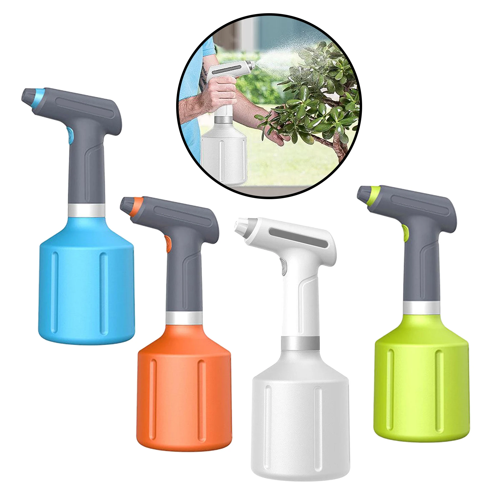 

Electric Plant Spray Bottle Automatic Watering Fogger USB Electric Sanitizing Sprayer Hand Watering Machine Plants Garden Tool