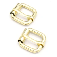 1 gold belt buckle center bar buckle slide buckles adjustable metal purse bag strap buckle handbag webbing hardware 6pcs