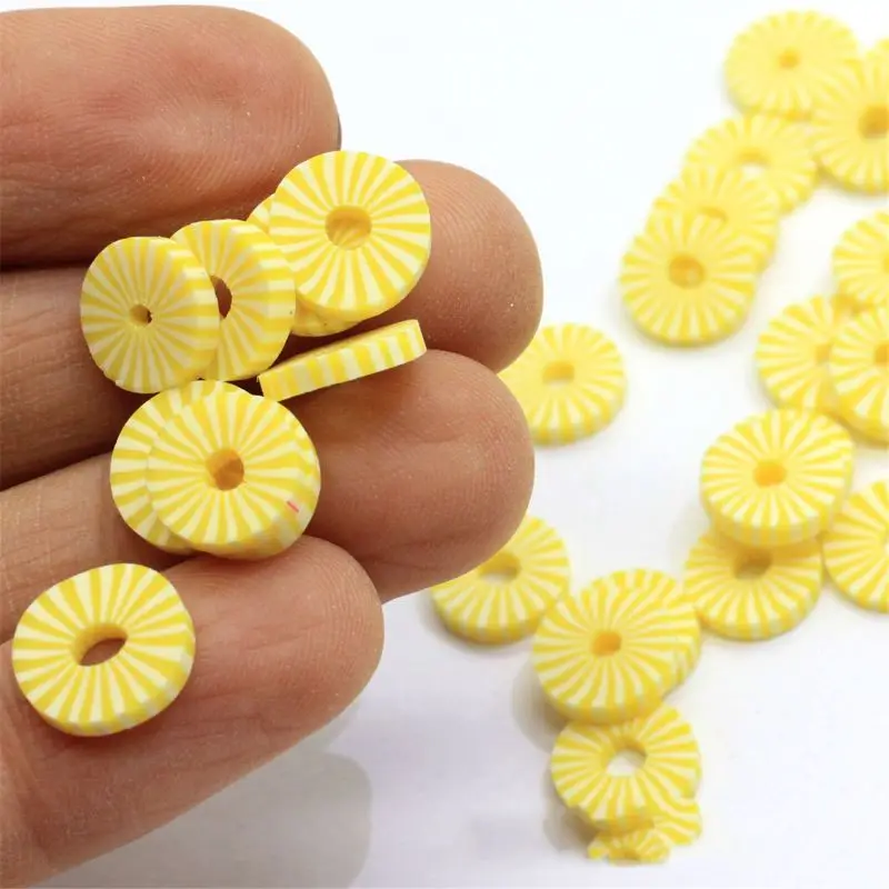 

1500Pcs Fruit Slices Decor Additives For Slime Filler Supplies Charms Clay Acces