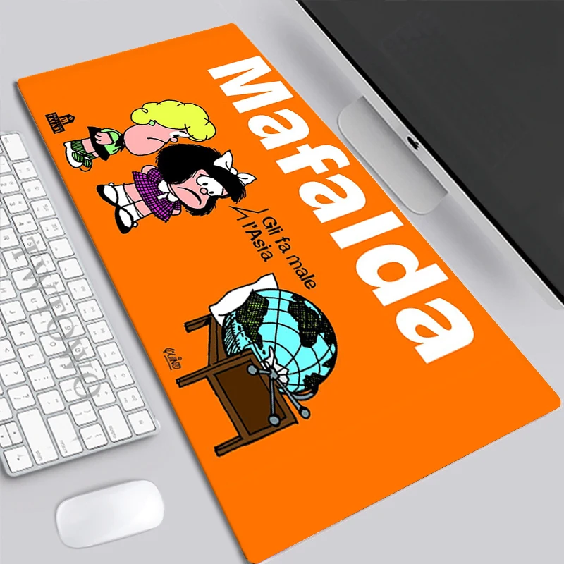 

Mousepad Large Home XXL Mouse Mat MousePads keyboard pad Mafalda Anti-slip Soft Office Gamer Desktop Mouse Pad Mouse Mat