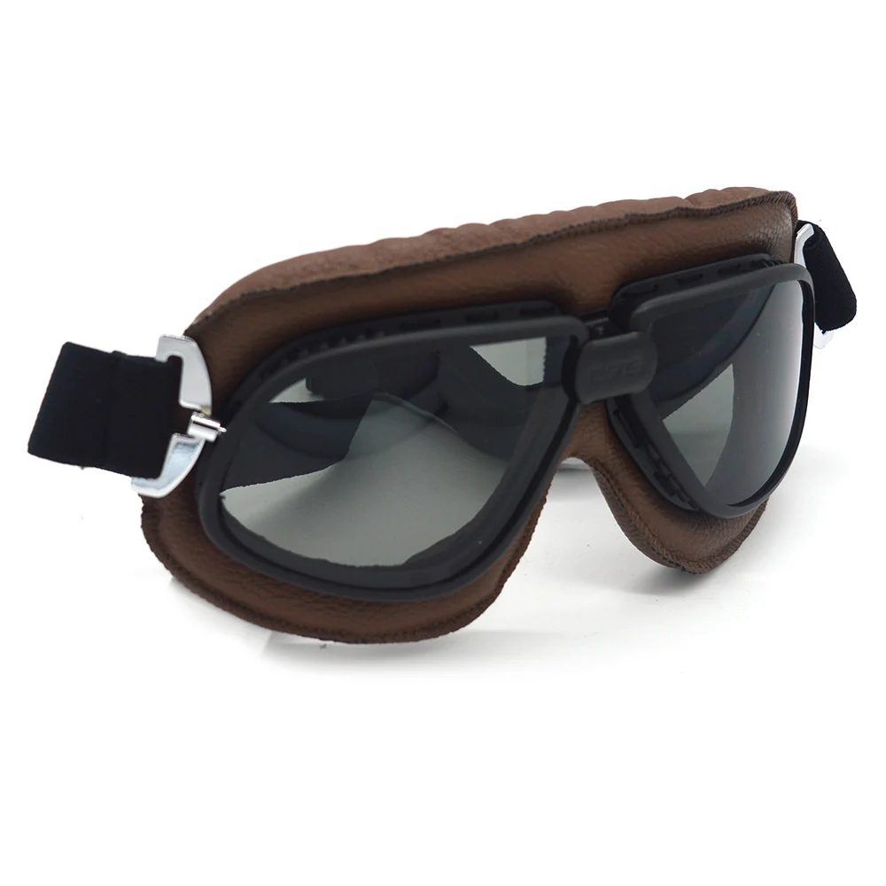 Новый Винтажный стиль мото rcycle gafas moto cross Мото очки скутер Очки Авиатор Пилот
