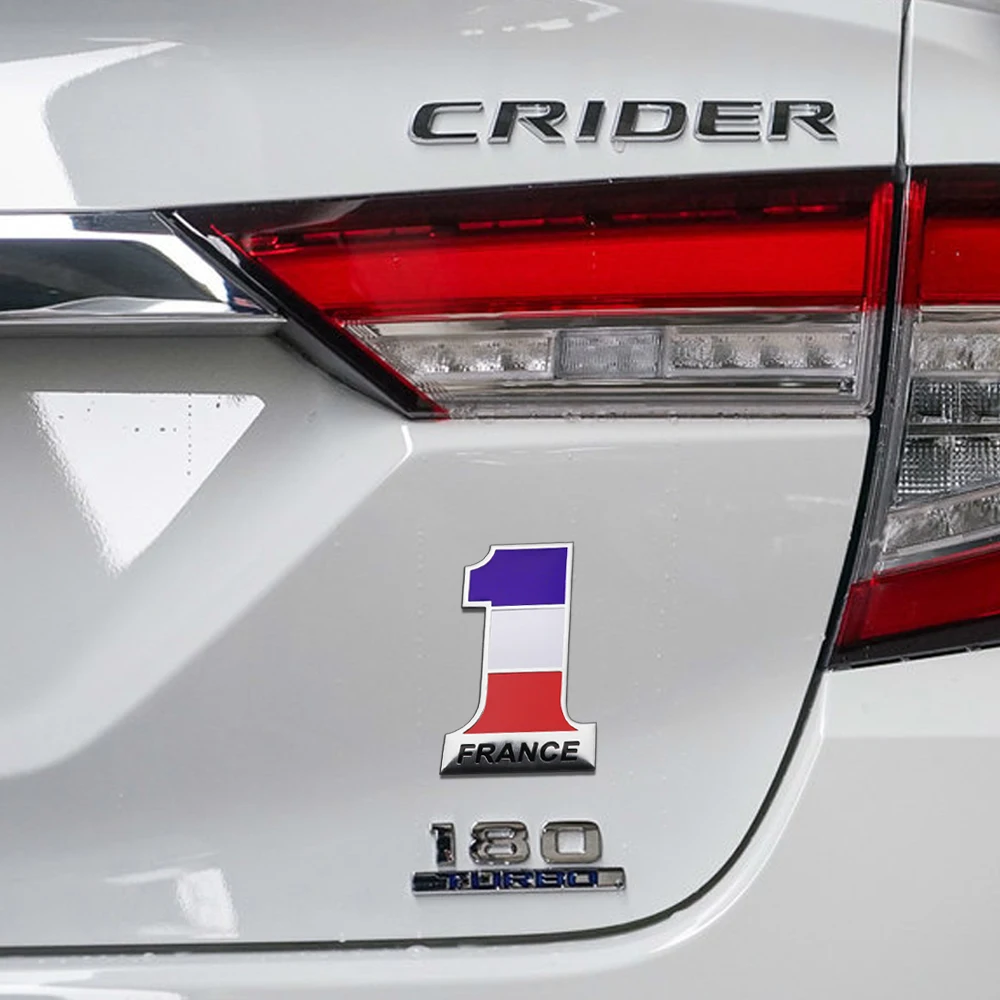 Автомобильные аксессуары 1 шт. эмблема для флага России Германии Испании Франции