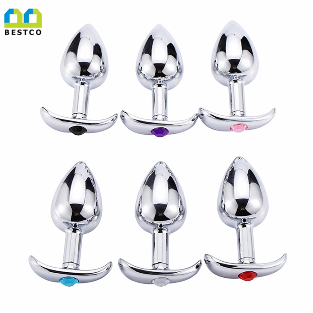 Bestco 18 + Анальная пробка стимулирует анальный массаж из нержавеющей стали с