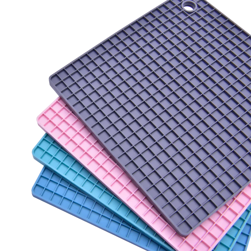 Многофункциональный блокнот FDA для кухни квадратный термостойкий силиконовый