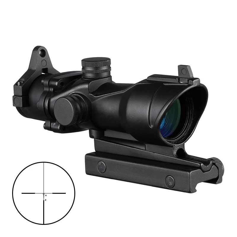 Acog 4X32 прицел охотничий снайперский Перекрестие с 20 мм Пикатинни крепление