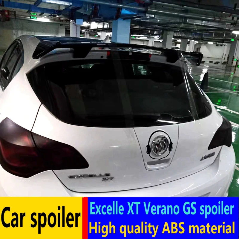 Для Buick Excelle XT спойлер 2011 2016 Verano GS Премиум ABS Материал Автомобильный задний внедорожник хэтчбек универсальный