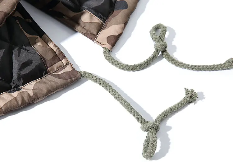 Модный меховой воротник зимняя куртка Мужские Камуфлированные штаны, милитари бархатная Толстая парка Для мужчин длинный плащ пальто Верхняя одежда с защитой от ветра, теплая куртка